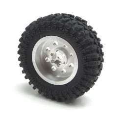 Gear Head RC 8Trax Micro Crawler Wheels, Silver (4) -Cars Truck shop online GEA1291 5