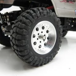 Gear Head RC 8Trax Micro Crawler Wheels, Silver (4) -Cars Truck shop online GEA1291 6