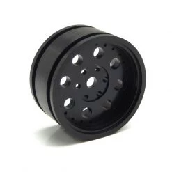 Gear Head RC 8Trax Micro Crawler Wheels, Black (4)