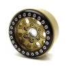 Gear Head RC 1.9" Tombstone Beadlock Wheels, Gold (4)