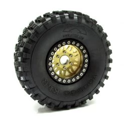 Gear Head RC 1.9" Vegas Beadlock Wheels, Gold (4) DISCONTINUED -Cars Truck shop online GEA1377 5