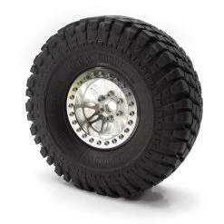 Gear Head RC 2.2" Vegas Beadlock Wheels, Silver/Silver (4) -Cars Truck shop online GEA1419 4