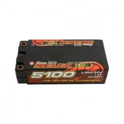 Gens ace 2S 7.6V 5100mAh 130C Redline Series Hardcase Shorty LiHV Battery (00872)