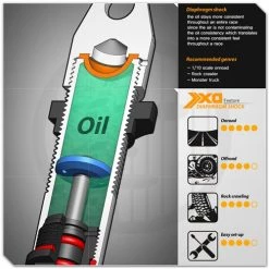 Gmade XD Diaphragm Shock 93mm (2) -Cars Truck shop online GMA22107 4