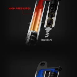 Gmade RSD Piggyback Shock Absorber 100mm (2) 12 Gmade RSD Piggyback Shock Absorber 100mm (2) -Cars Truck shop online GMA23102 5