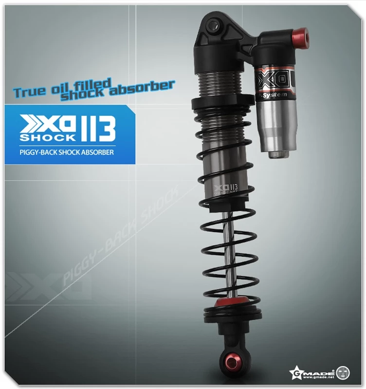 Gmade XD Piggyback Shock 113mm (2) 3 Gmade XD Piggyback Shock 113mm (2)
