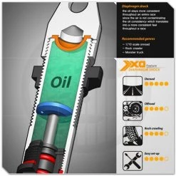 Gmade XD Diaphragm Shock 113mm (2) -Cars Truck shop online GMA23907 4