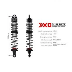 Gmade XD Dual Rate Diaphram Shock 103mm (2) -Cars Truck shop online GMA24202 12