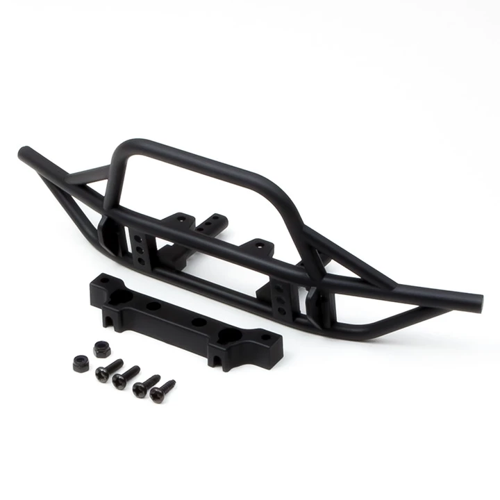 Gmade GS01 Front Tube Bumper with Skid Plate Black 5 Gmade GS01 Front Tube Bumper with Skid Plate Black - Image 3