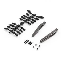 Gmade GR01 Aluminum Trailing Arm (Titanium Gray) GOM