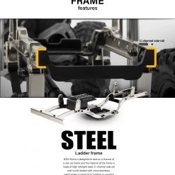 Gmade Military Sawback RTR 4WD Off-Road Vehicle 1/10th w/ GS01 Chassis 40 Gmade Military Sawback RTR 4WD Off-Road Vehicle 1/10th w/ GS01 Chassis -Cars Truck shop online GMA52011 6