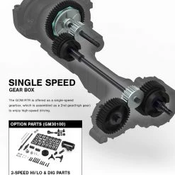 Gmade GR01 4WD GOM Rock Crawler Buggy RTR -Cars Truck shop online GMA56010 10