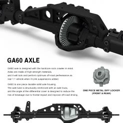 Gmade GR01 4WD GOM Rock Crawler Buggy RTR -Cars Truck shop online GMA56010 13