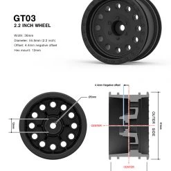 Gmade GR01 4WD GOM Rock Crawler Buggy RTR -Cars Truck shop online GMA56010 20