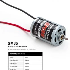 Gmade GR01 4WD GOM Rock Crawler Buggy RTR -Cars Truck shop online GMA56010 23