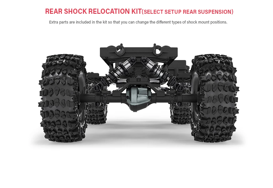 Gmade GS02 BOM 1/10 4WD Ultimate Trail Truck Kit 23 Gmade GS02 BOM 1/10 4WD Ultimate Trail Truck Kit - Image 21