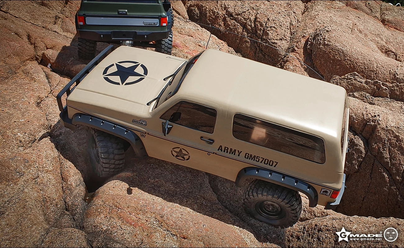 Gmade GS02F TS Kit with Military Buffalo Body 11 Gmade GS02F TS Kit with Military Buffalo Body - Image 9