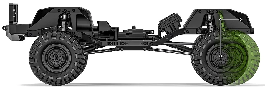 Gmade GS02F TS Kit with Military Buffalo Body 19 Gmade GS02F TS Kit with Military Buffalo Body - Image 17