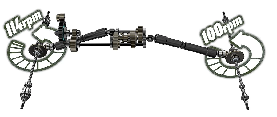 Gmade GS02F TS Kit with Military Buffalo Body 30 Gmade GS02F TS Kit with Military Buffalo Body - Image 28