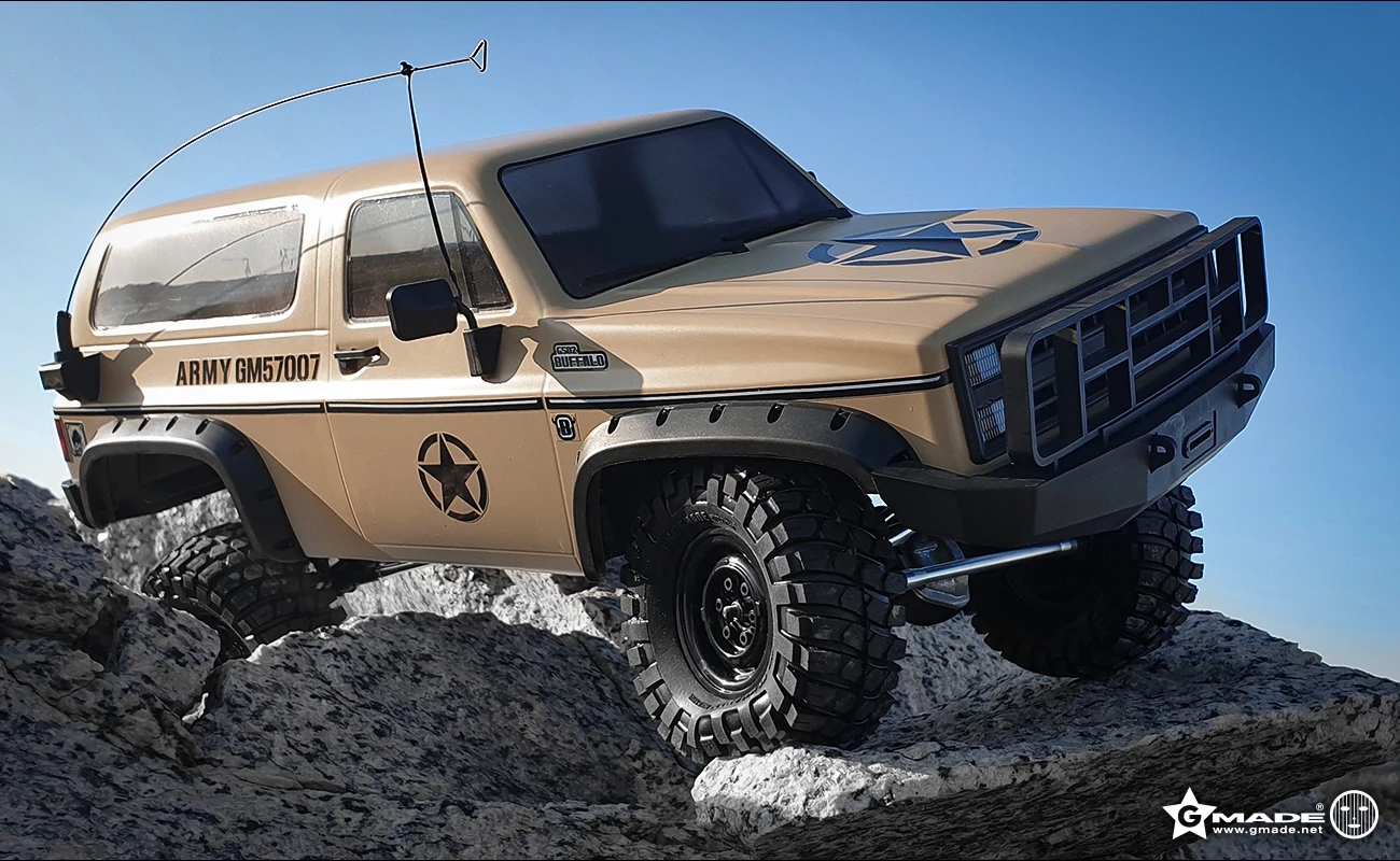 Gmade GS02F TS Kit with Military Buffalo Body 5 Gmade GS02F TS Kit with Military Buffalo Body - Image 3