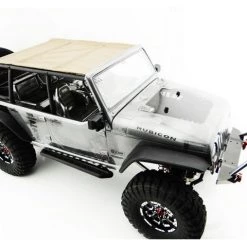 Hot Racing Jeep 4/Dr Soft Top TAN Rods For Axial SCX Jeep