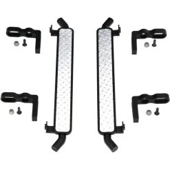 Hot Racing Aluminum Diamond Rock Rail Side Step (2) TRX-4