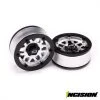 Incision 1.9" KMC XD229 Machete Silver Plastic Wheels (2) -Cars Truck shop online IRC00252 2