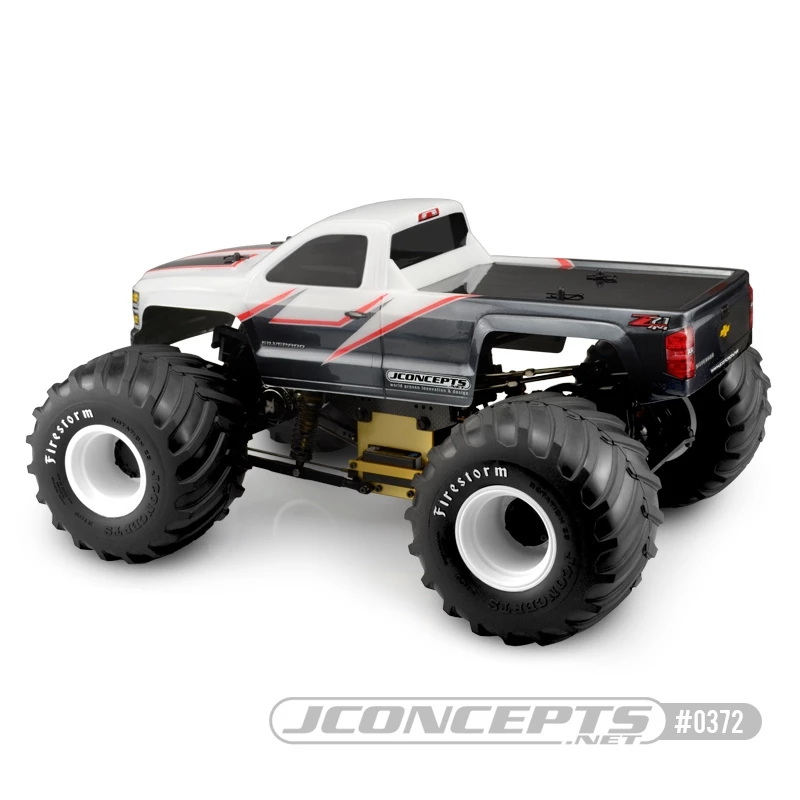 JConcepts 2014 Chevy Silverado 1500 Monster Truck Single Cab Body 5 JConcepts 2014 Chevy Silverado 1500 Monster Truck Single Cab Body - Image 3