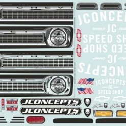 JConcepts 1966 Chevy C10 Step-Side Clear Drag Body with Ultra Rear Wing -Cars Truck shop online JCO0373 6