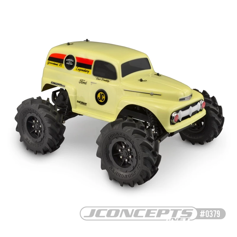 JConcepts 1951 Ford Panel Stampede Size Clear Body "Grandma" 3 JConcepts 1951 Ford Panel Stampede Size Clear Body "Grandma"