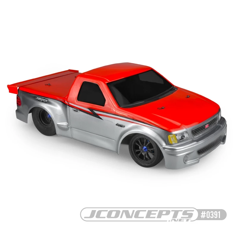 JConcepts 1999 Ford F-150 Lightning Clear Drag Body 3 JConcepts 1999 Ford F-150 Lightning Clear Drag Body
