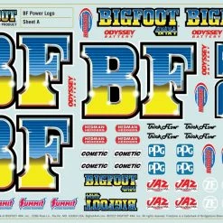 JConcepts 2020 Ford Raptor Clear MT Body, BF Power Logo -Cars Truck shop online JCO0423BFP 5