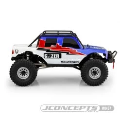 JConcepts The Gozer Clear Crawler Body 12.3" Wheelbase -Cars Truck shop online JCO0467 5