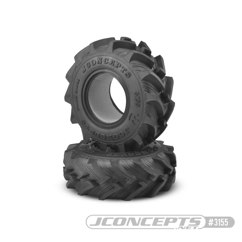 JConcepts Fling King 2.6" Mega Truck Tires Gold (Medium) Compound (2) 3 JConcepts Fling King 2.6" Mega Truck Tires Gold (Medium) Compound (2)