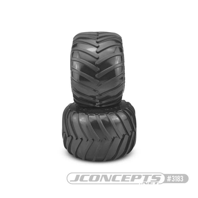 JConcepts Golden Years 2.6" x 3.6" Scale Monster Truck Tires Blue (Soft) Compound (2) 4 JConcepts Golden Years 2.6" x 3.6" Scale Monster Truck Tires Blue (Soft) Compound (2) - Image 2