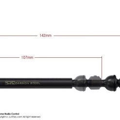 JunFac Hardened Carbon Steel Universal Shafts (2) for Gmade GS01 Sawback & Komodo -Cars Truck shop online JUN90035 4
