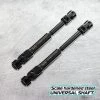 JunFac Scale Hardened Steel Universal Shafts (2) for Axial SCX10 II RTR with 3 Gear Transmission -Cars Truck shop online JUN90045 2
