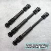 JunFac Scale Hardened Steel Universal Shafts (3) for Axial SCX10 II UMG10 6x6 RTR -Cars Truck shop online JUN90046 2