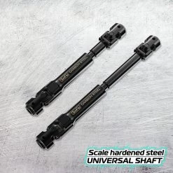 Junfac Scale Hardened Steel Universal Shafts (2) for Element RC Enduro / Gatekeeper