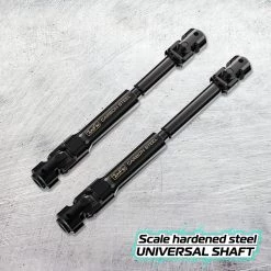 JunFac Scale Hardened Steel Universal Shafts (2) for Axial Wraith 1.9