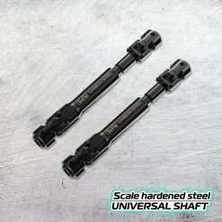 JunFac Scale Hardened Steel Universal Shafts (2) for Gmade GS01