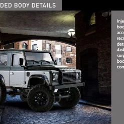 Kyosho MINI-Z 4X4 RTR with Land Rover Defender 90 Autobiography Body - Gray -Cars Truck shop online KYO3252 06 1