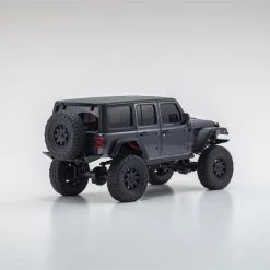 Kyosho MINI-Z 4X4 RTR with Jeep Wrangler Unlimited Rubicon Body - Grey -Cars Truck shop online KYO32521GM 3