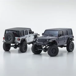 Kyosho MINI-Z 4X4 RTR with Jeep Wrangler Unlimited Rubicon Body - Grey -Cars Truck shop online KYO32521GM 9