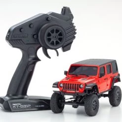 Kyosho MINI-Z 4X4 RTR with Jeep Wrangler Unlimited Rubicon Body - Red