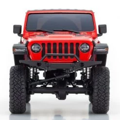 Kyosho MINI-Z 4X4 RTR with Jeep Wrangler Unlimited Rubicon Body - Red -Cars Truck shop online KYO32521R 5