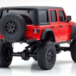Kyosho MINI-Z 4X4 RTR with Jeep Wrangler Unlimited Rubicon Body - Red -Cars Truck shop online KYO32521R 7