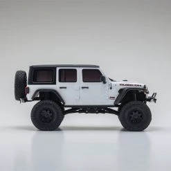 Kyosho MINI-Z 4X4 RTR with Jeep Wrangler Unlimited Rubicon Body - White -Cars Truck shop online KYO32521W 5