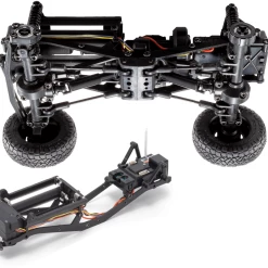 Kyosho MINI-Z 4X4 RTR with Jeep Wrangler Unlimited Rubicon Body - Red -Cars Truck shop online KYO32522GM 111 3