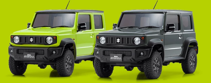 Kyosho MINI-Z 4X4 RTR with Suzuki Jimny Sierra Body - Green 17 Kyosho MINI-Z 4X4 RTR with Suzuki Jimny Sierra Body - Green - Image 15